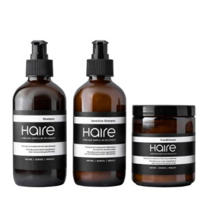 Haire - Growth Shampoo 240ml + Sensitive Shampoo 240ml + Conditioner 240ml